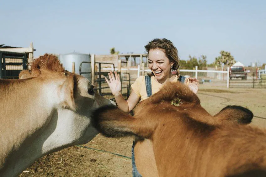 Become a “Therapy Farmer” by volunteering your animals.